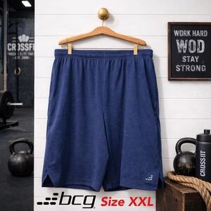 🩵♥️👉Men’s BCG Athletic Shorts-Running Workout CrossFit Basketball-Size XXL